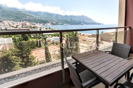 Stan sa 2 spavaće sobe u apart-hotelu Harmonia sa pogledom na more