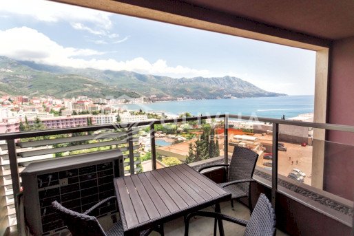 Stan sa 2 spavaće sobe u apart-hotelu Harmonia sa pogledom na more