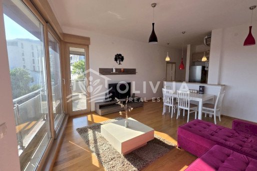 Two-bedroom apartment for rent near the sea in Bečići, Montenegro