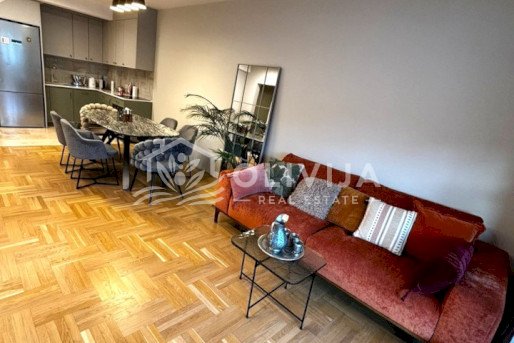 Two-Level Apartment in Budva with Sea and Mountain Views