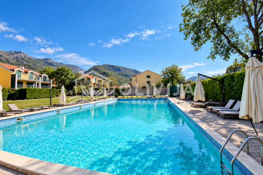 Three-storey townhouse with a swimming pool near Budva, Montenegro